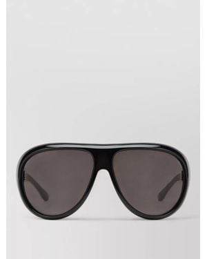 Gucci Oversized Frame Sunglasses Dark Lenses - Black