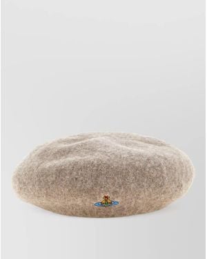 Vivienne Westwood Wool Basque Beanie - Natural