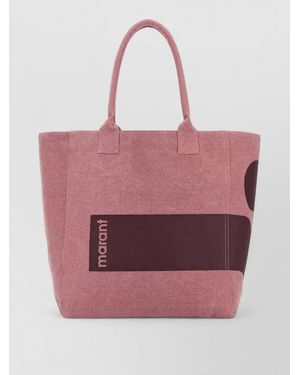 Isabel Marant Yenky Cotton Shoulder Bag - Pink