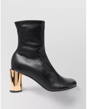 Lanvin 75Mm Heel Ankle Boots - Black