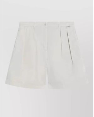 Prada Cropped Trousers - White