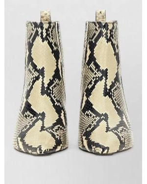 Roberto Festa Leather Knee-High Boots - Natural
