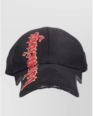 Balenciaga Cotton Baseball Cap - Blue