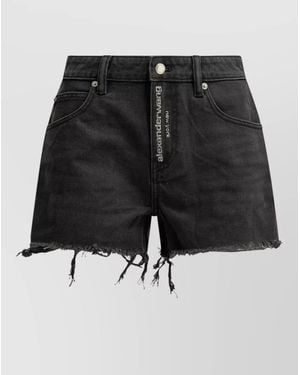 Alexander Wang Denim Shorts - Black