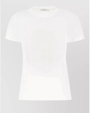 Max Mara Cotton T-Shirt - White
