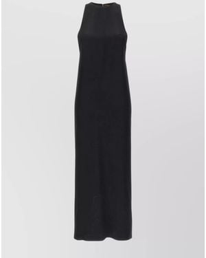Saint Laurent Midi Dress - Blue