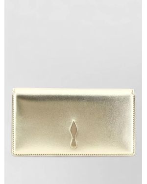 Christian Louboutin Bettina Shearling Crossbody Bag - Natural
