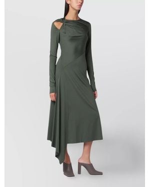 Victoria Beckham Midi Dress - Green
