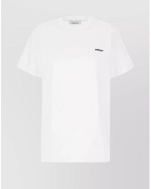 Ambush Ribbed Cotton T-Shirt Set - White
