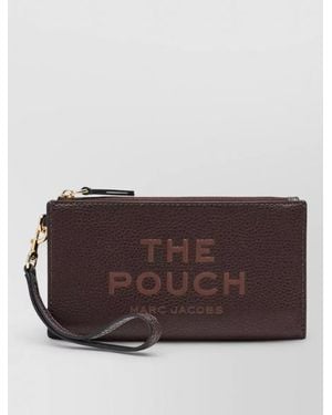 Marc Jacobs Leather Clutch Bag - Brown