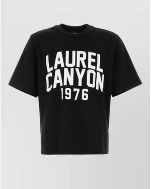 Amiri Cotton T-Shirt - Black
