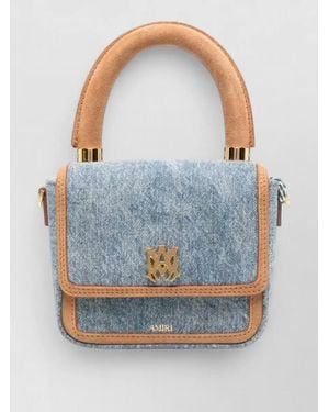 Amiri Denim Micro Tote Bag - Blue
