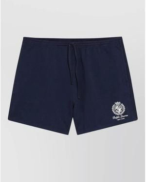 Polo Ralph Lauren Shorts Casual Style Back Pocket - Blue