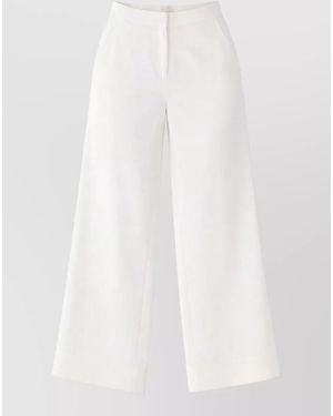 THE GARMENT Wide-Leg Trousers - White