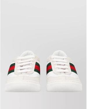 Gucci Textile Sneakers - Metallic
