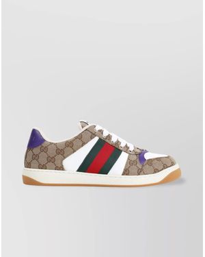 GUCCI★GG Supreme ファブリックインサート Gucci Gg Supreme Fabric Sneaker in Black for Men | Lyst
