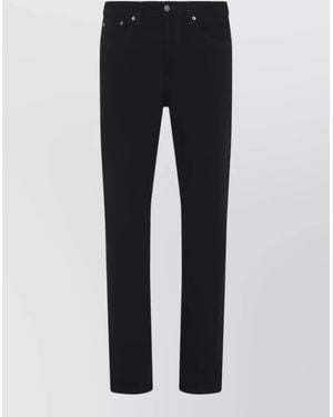 Acne Studios Denim Slim Straight-Leg Jeans - Blue