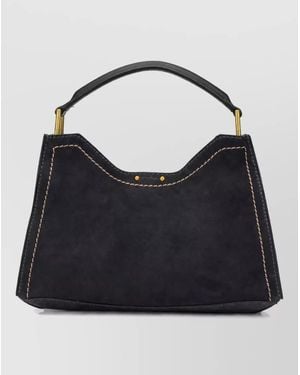 Gianni Chiarini Leather Tote Bag - Black