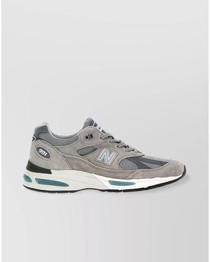 New Balance Suede Low-Top Trainers - Metallic