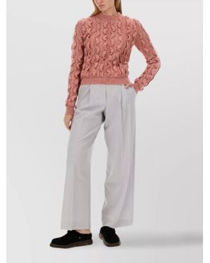 Moschino Wool-Blend Jumper - White