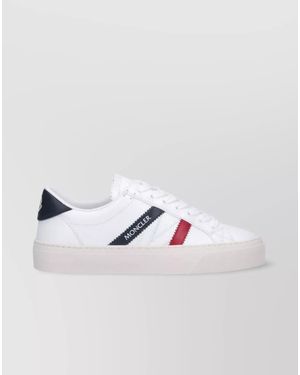 Moncler Leather Low-Top Trainers - Metallic