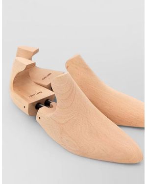 John Lobb Shoe Trees Adjustable Design Smooth Wood - Natural
