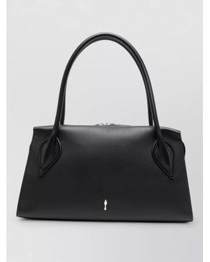 Christian Louboutin Venus Medium Leather Shoulder Bag - Black
