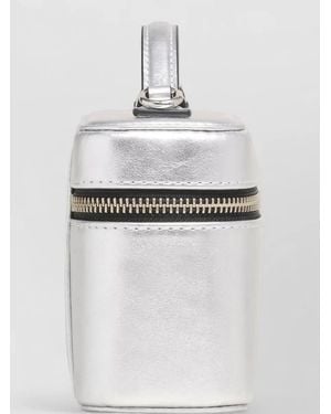 Marc Jacobs Vanity Crossbody Bag Detachable Shoulder Strap - White