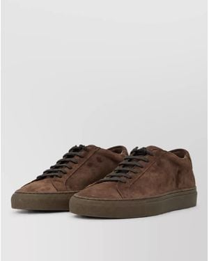 Common Projects Leather Lace-Up Trainers - Brown