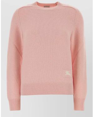 Burberry Cashmere Sweatshirt - Pink