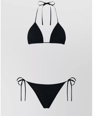 Hunza G Gina Triangle Bikini Set - White