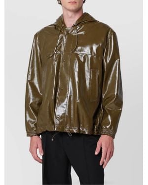 NAMACHEKO Hooded Jacket - Brown