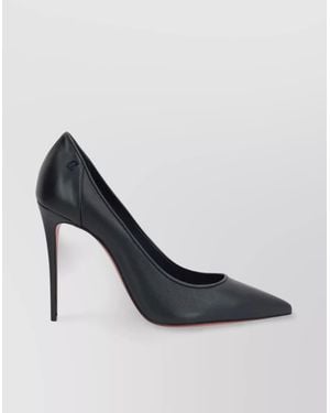 Christian Louboutin Kate Leather Pumps With 100 Mm Heel - Multicolor