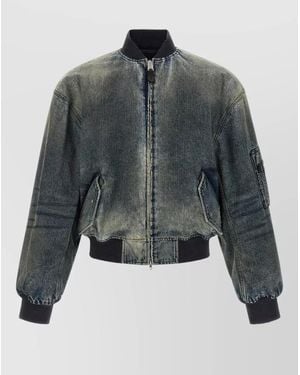 Balenciaga Bomber Standard' Jacket - Gray