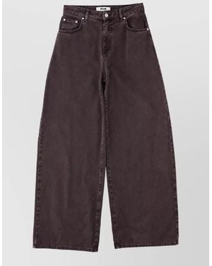 MSGM Denim Jeans - Multicolour