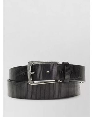 Brunello Cucinelli Calf Leather Belt - Black