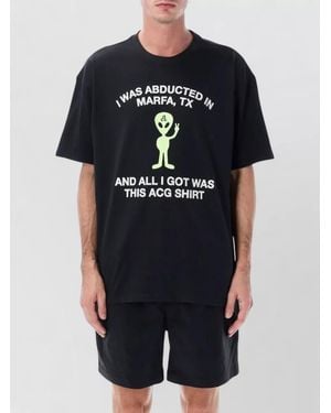 Nike Acg Alien Graphic Heavyweight Cotton T-Shirt - Blue