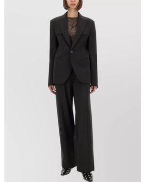 Jean Paul Gaultier Fitted Blazer - Black