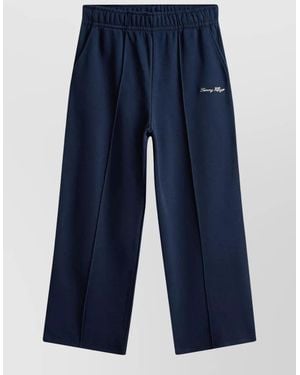 Tommy Hilfiger Wide-Leg Pants - Blue