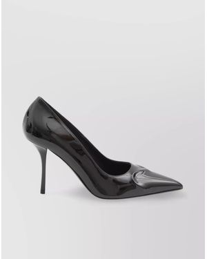 Alaïa Patent Leather Cutout Court Shoes - Multicolour