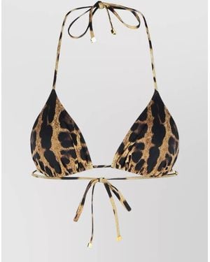 Dolce & Gabbana Halter Neck Triangle Cup Swimwear - Multicolour