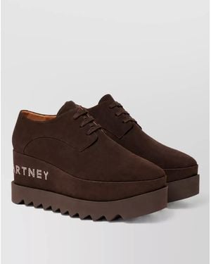 Stella McCartney Elyse Platform Derby Shoes - Brown