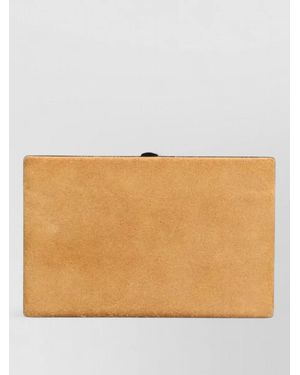 Dolce & Gabbana Dg Girls Calf Leather Clutch Bag - Natural