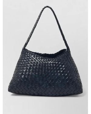 Dragon Diffusion Santa Maria Leather Shoulder Bag - Blue
