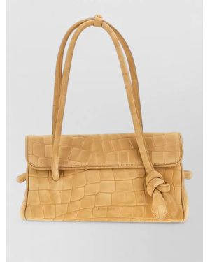 Jacquemus Le Turismo Long Leather Shoulder Bag - Natural