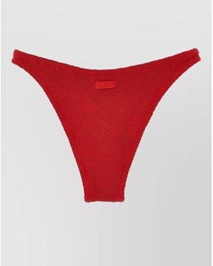 MC2 Saint Barth Elise Bikini Briefs Elastic Waistband - Red