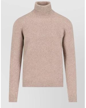 Drumohr Lambswool Crewneck Jumper - Pink