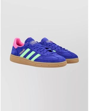 adidas Originals Handball Spezial Trainers With Contrast Heel Tab - Blue