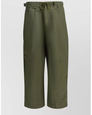 Needles Cotton Cargo Shorts - Green