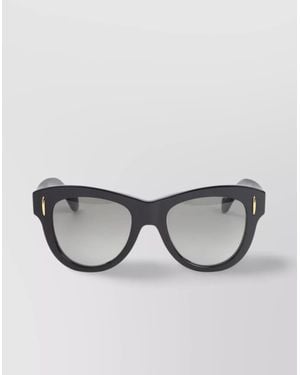 Loewe Vintage Screen Round Frame Sunglasses - Gray